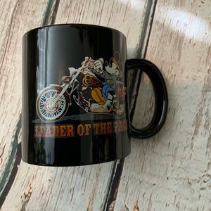 Disney 2005 Retro Leader of the Pack Motorcycle 16oz‎ mug